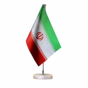پرچم رومیزی لیزی دورو با پایه سنگی