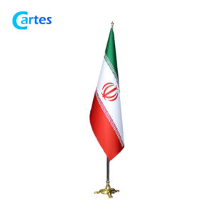 پرچم تشریفات لمینت پایه پنحه شیری