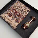 پک هدیه گلدان خاتم و قلمکاری